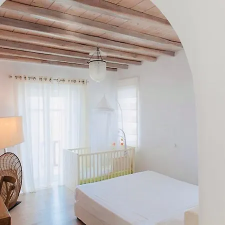 Dreamy Boho 5Bed Villa With Pool And Ocean View Mykonos Town Exterior photo