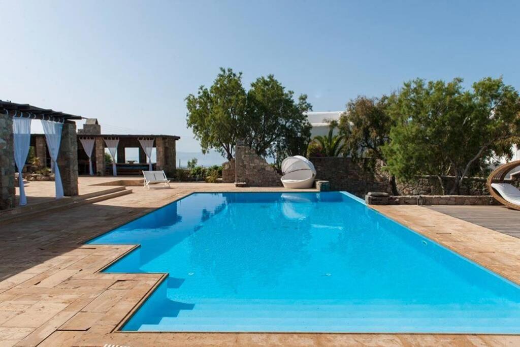 Dreamy Boho 5bed With Pool And Ocean View Villa Mykonos Town