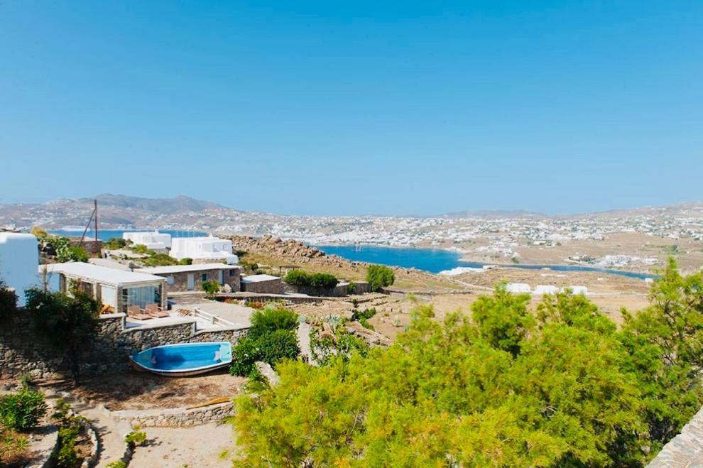 Dreamy Boho 5bed With Pool And Ocean View * Mykonos Town