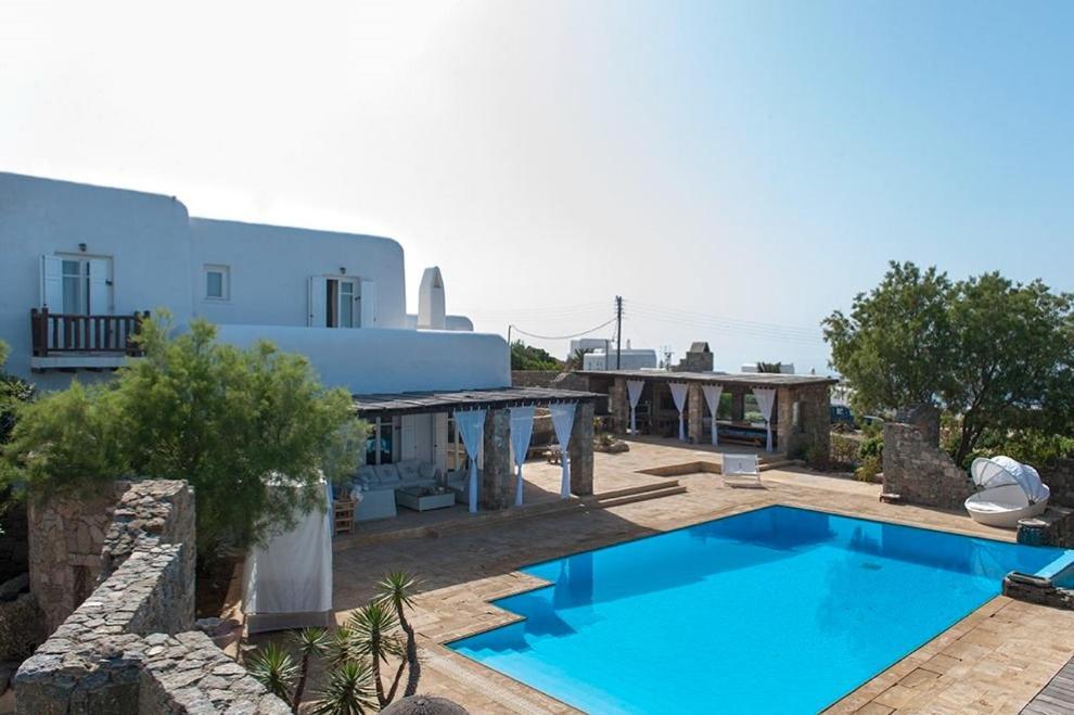 Villa Dreamy Boho 5bed With Pool And Ocean View Mykonos Town