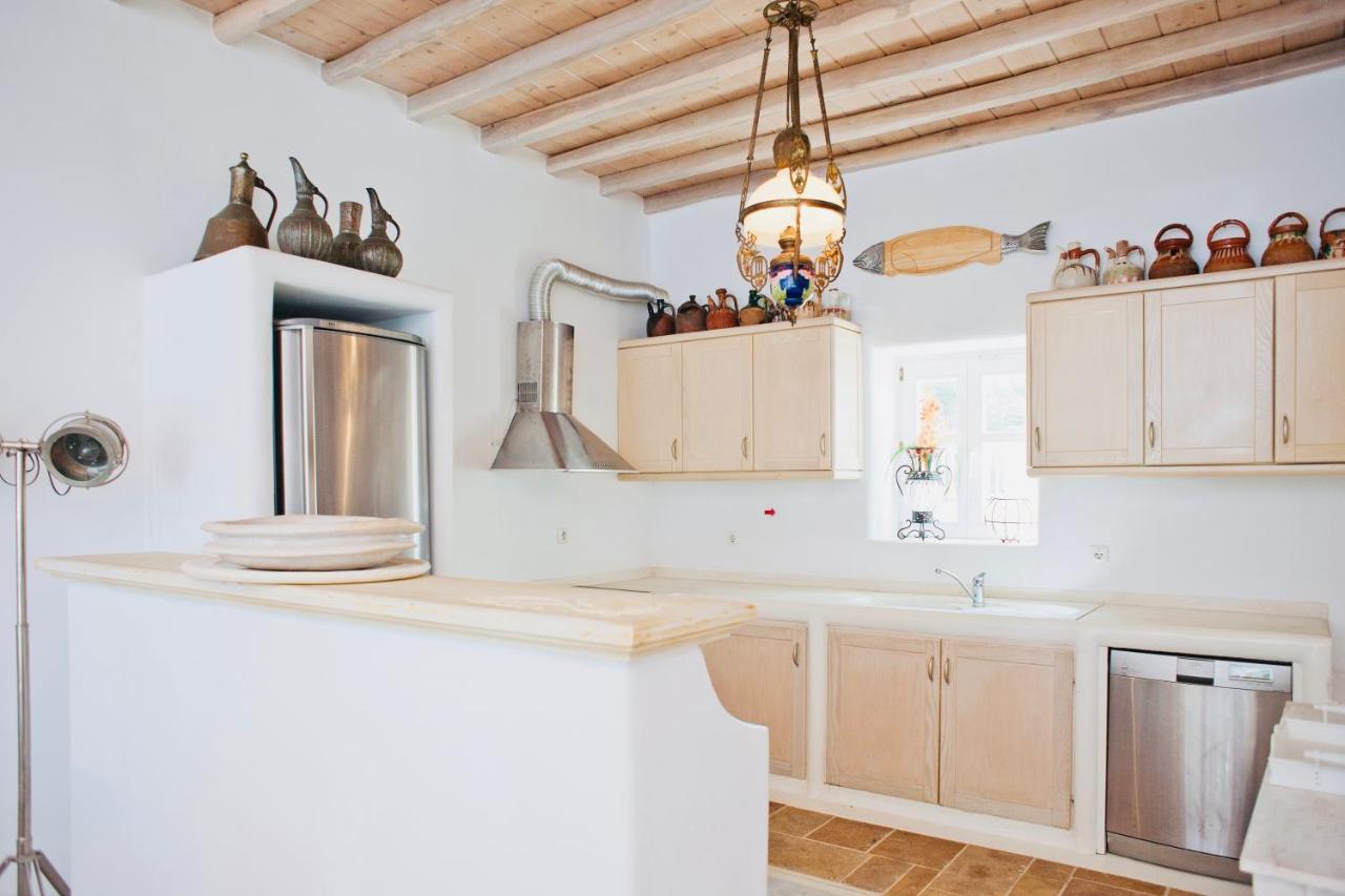 Dreamy Boho 5bed With Pool And Ocean View Mykonos Town