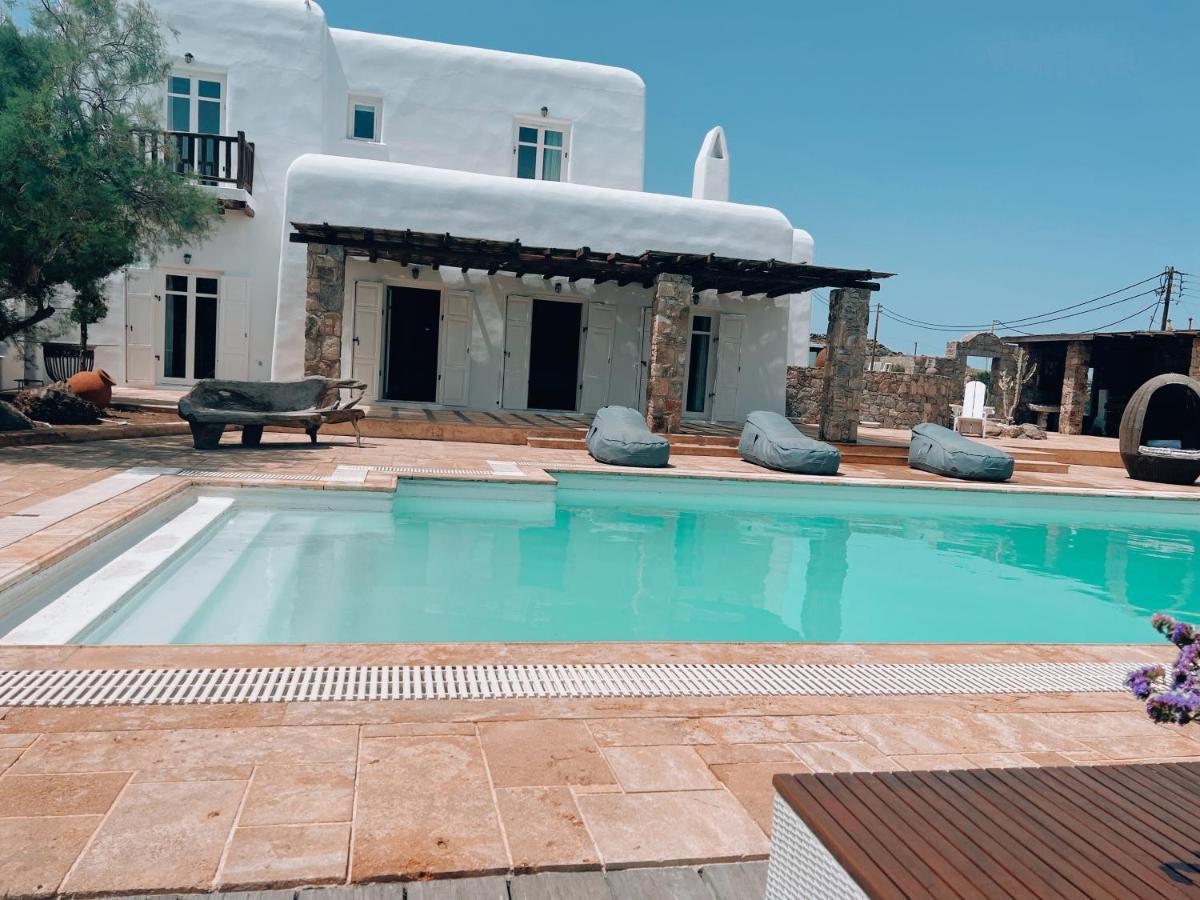 Dreamy Boho 5bed With Pool And Ocean View Villa Mykonos Town