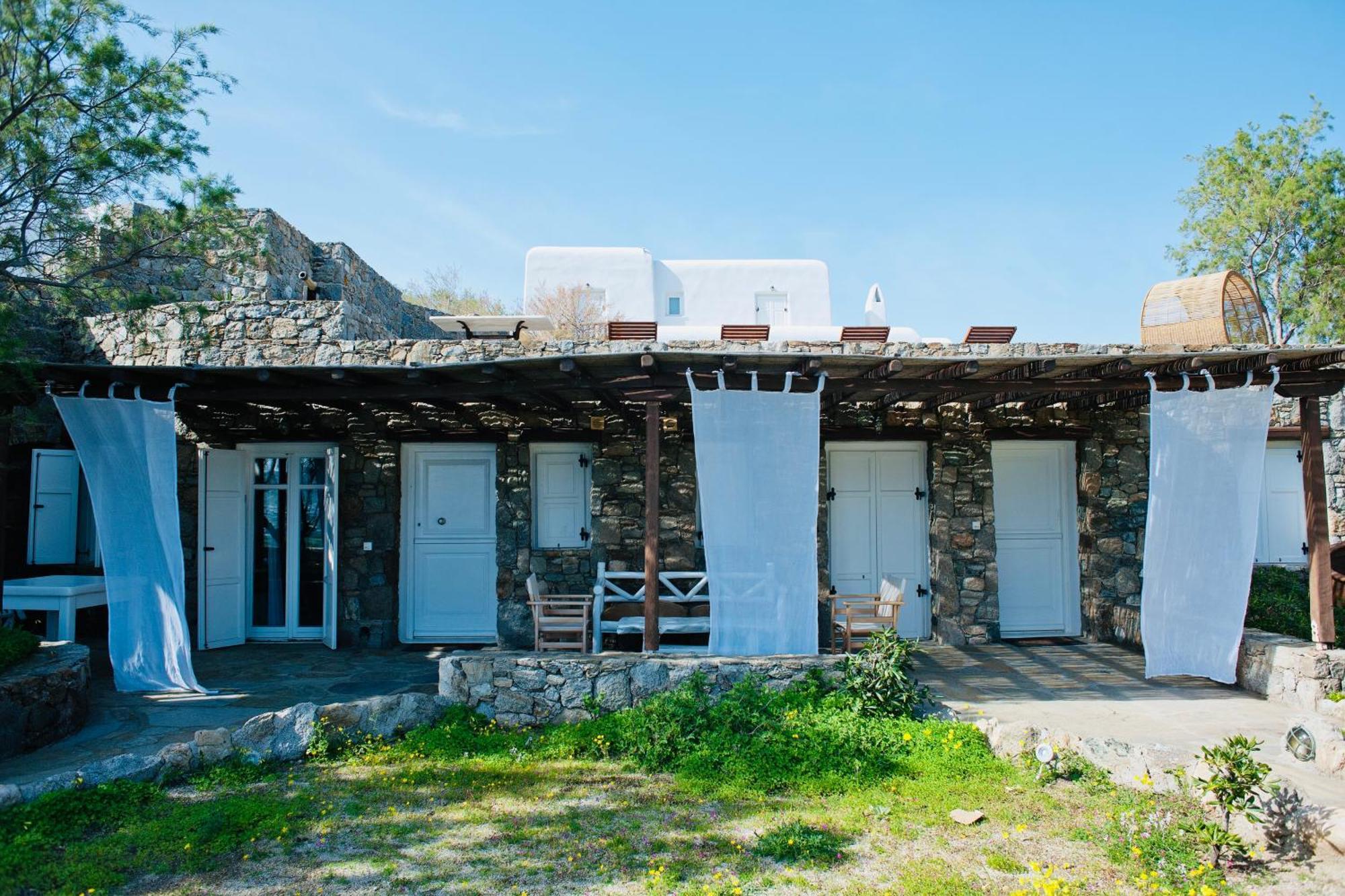 Dreamy Boho 5bed With Pool And Ocean View Mykonos Town
