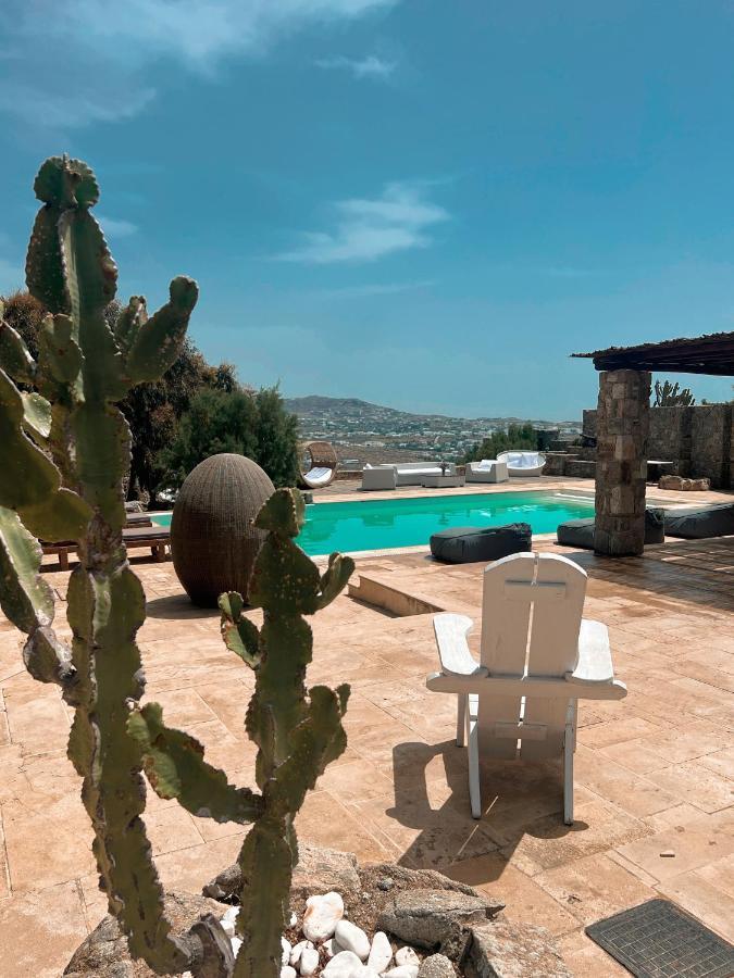 Dreamy Boho 5bed With Pool And Ocean View * Mykonos Town