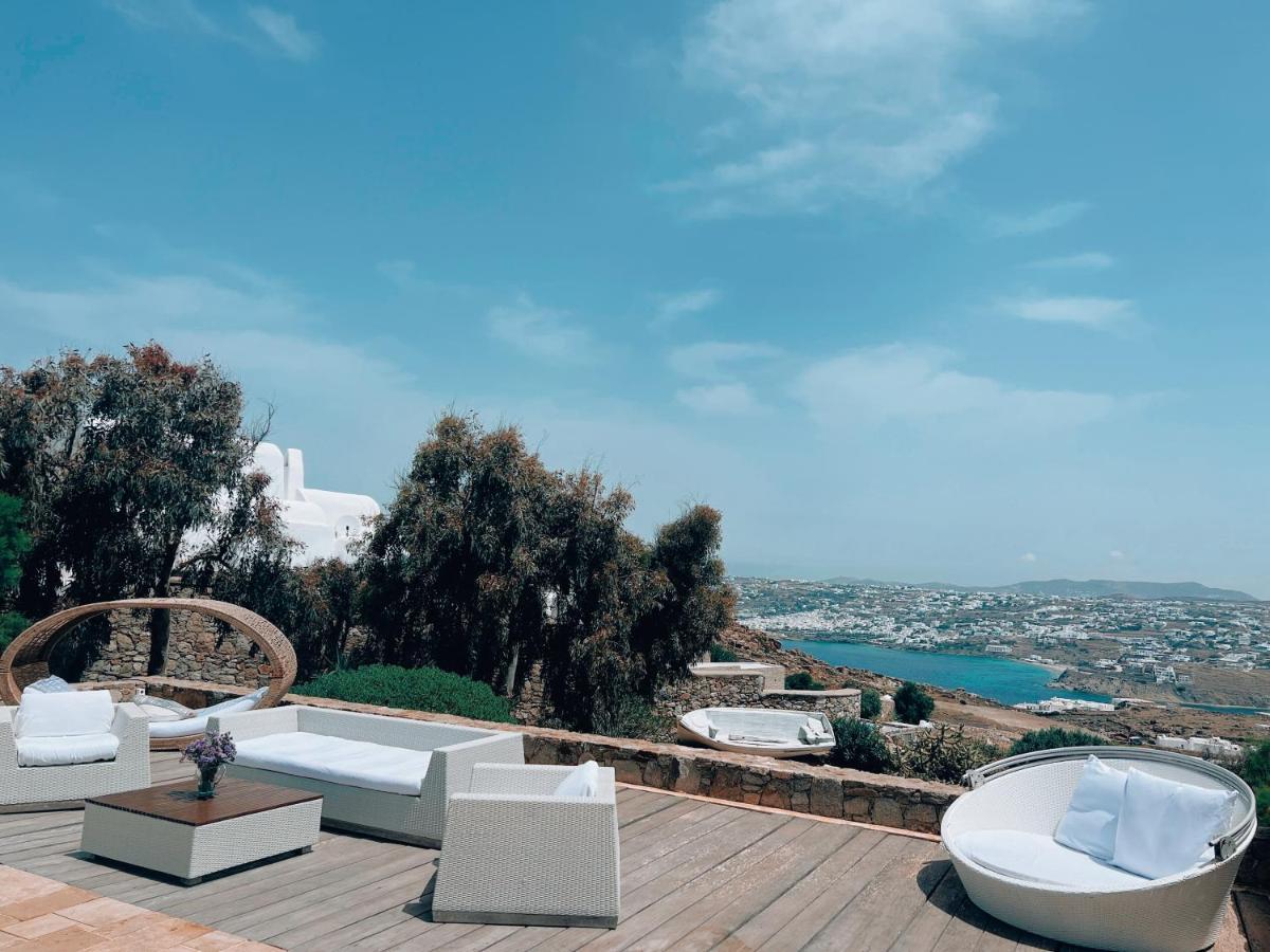 Villa Dreamy Boho 5bed With Pool And Ocean View Mykonos Town